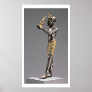 Pharaoh macht ein Angebot vor der Göttin Maat Poster