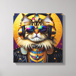 PHARAOH TUT-PERSIAN CAT 4 LEINWANDDRUCK
