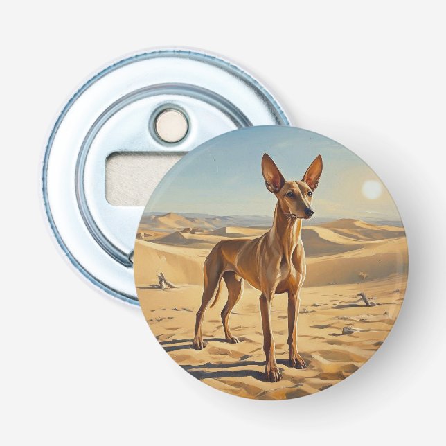 Pharaohhund Flaschenöffner (Vorderseite)