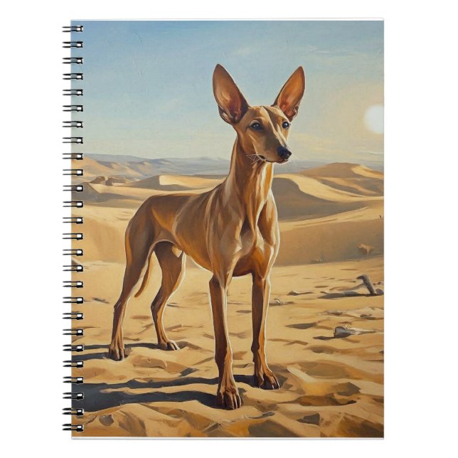 Pharaohhund Notizblock (Vorderseite)