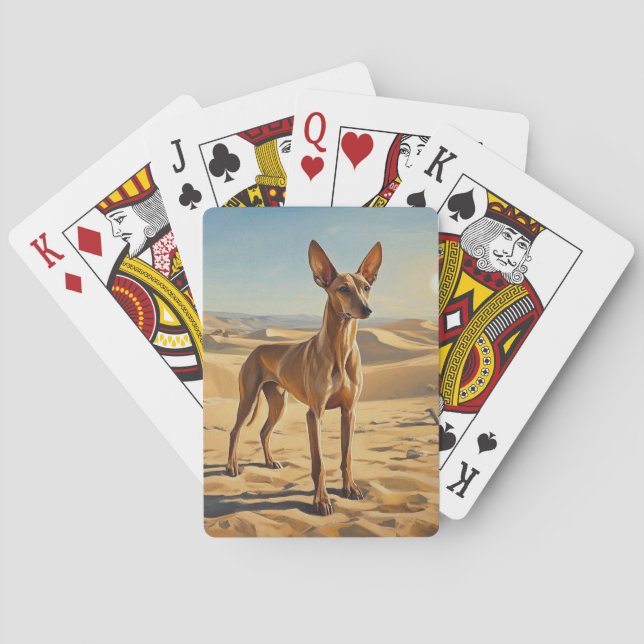 Pharaohhund Spielkarten (Rückseite)