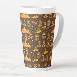 Pharaoh's Legacy: Antique Egyptian Patterns  Milchtasse