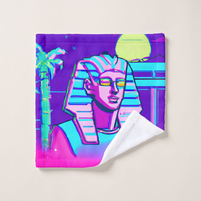 Pharaon Synthwave (Gant de toilette)