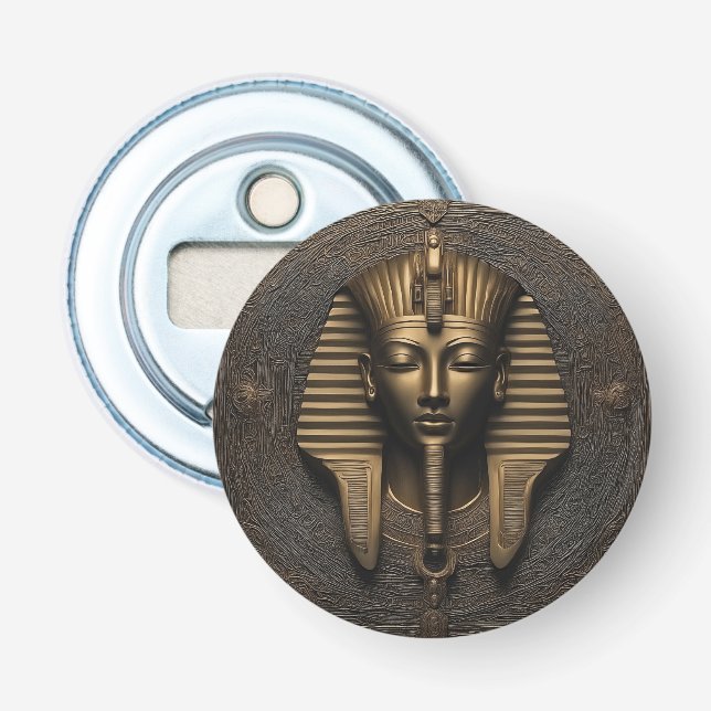 Pharao's Key: Luxuriöse Flaschenöffner Kunst (Vorderseite)