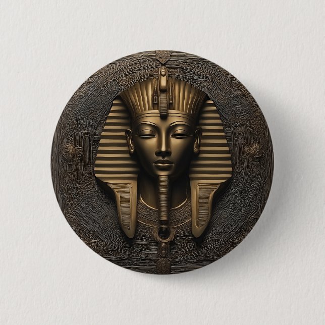Pharao's Majesty: Luxuriöse Button Art (Vorderseite)