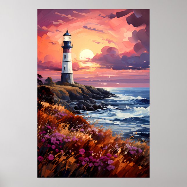 Phare | Affiche AI (Devant)