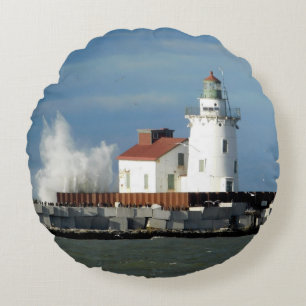 Phare avec Coussin rond Wave