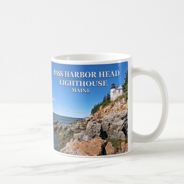Phare bas de tête de port, tasse du Maine (Droite)