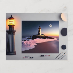 Phare, Carte postale pour le croisement