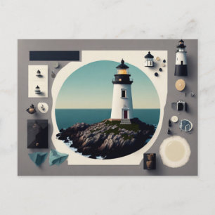 Phare, Carte postale pour le croisement