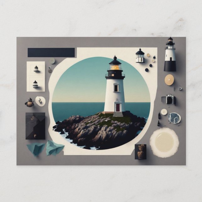 Phare, Carte postale pour le croisement (Devant)