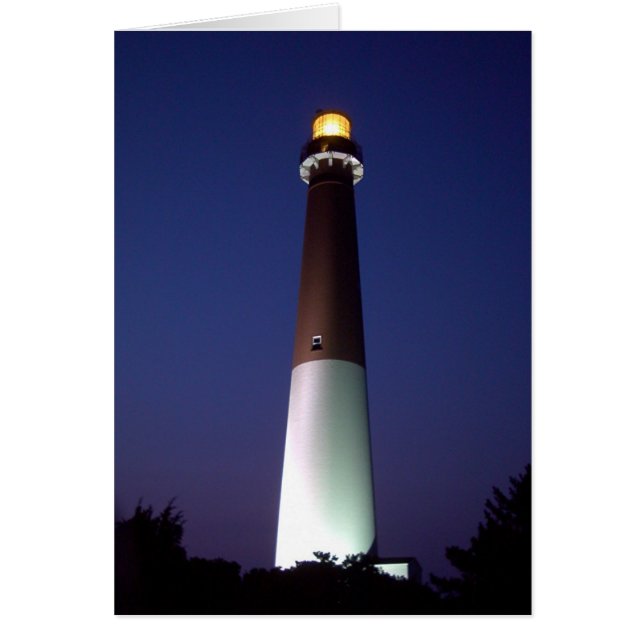 Phare de Barnegat la nuit (Devant)