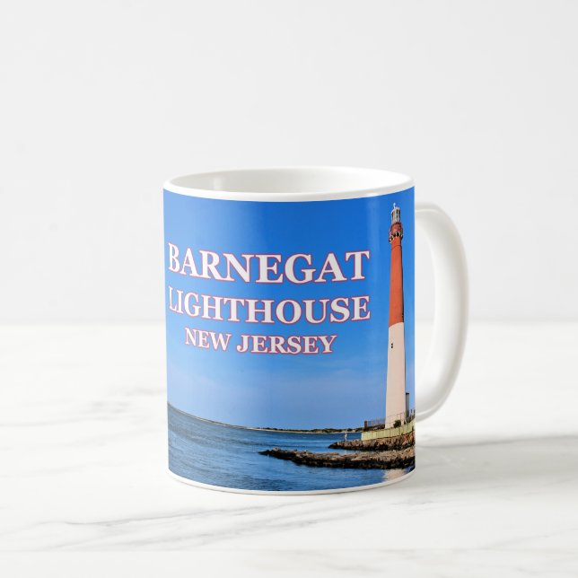 Phare de Barnegat, Mug du New Jersey (Devant droit)