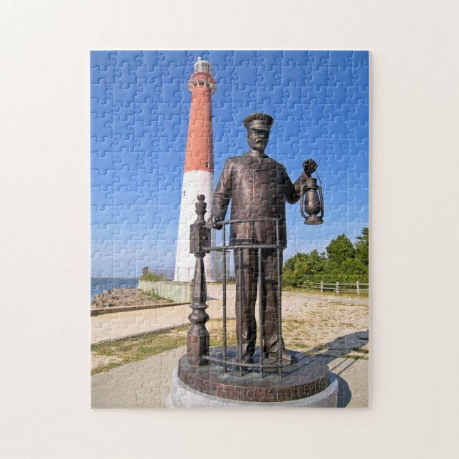 Phare de Barnegat, Puzzle du New Jersey (Vertical)