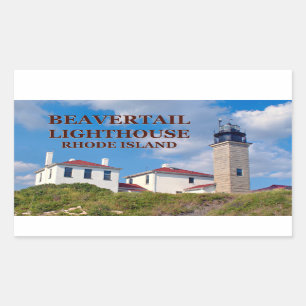 Phare de Beavertail, autocollants de Rhode Island