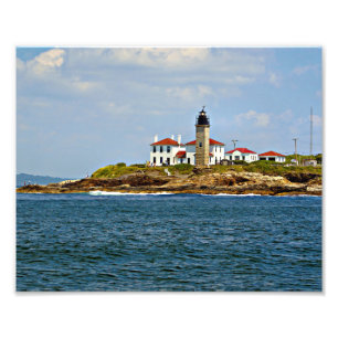 Phare de Beavertail, copie de photo d'Île de Rhod