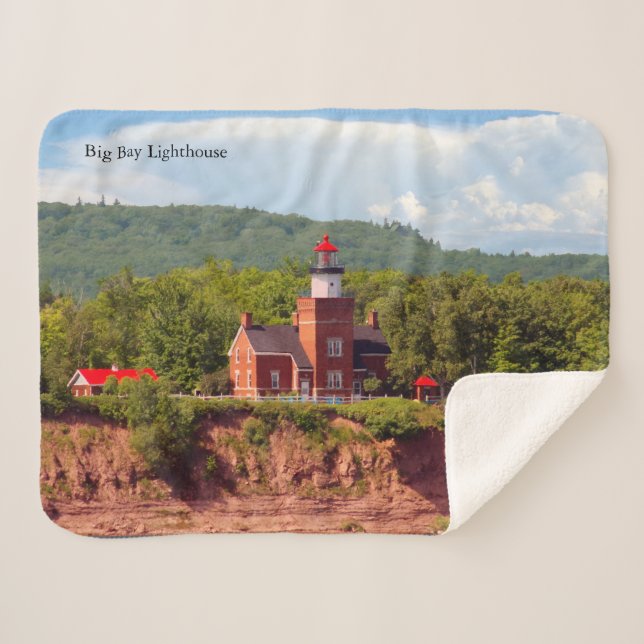 Phare de Big Bay à partir d'une couverture sherpa (Devant (Horizontal))