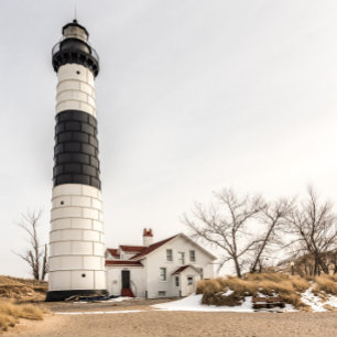 Phare de Big Sable Point et Plaque tour