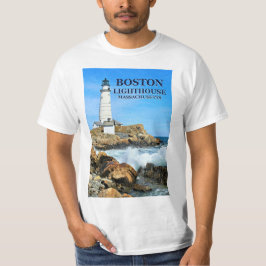 Phare de Boston, T-Shirt Massachusetts