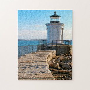 Phare de brise-lames de Portland, puzzle du Maine