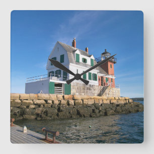 Phare de brise-lames de Rockland, horloge murale