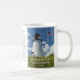 Phare de Burnt Island, Maine Mug