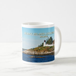 Phare de Burnt Island, Maine Mug