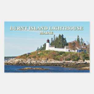 Phare de Burnt Island, Stickers Maine