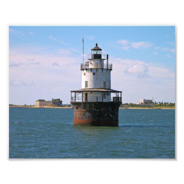 Phare de Butler Flats, Massachusetts Impression ph (Devant)