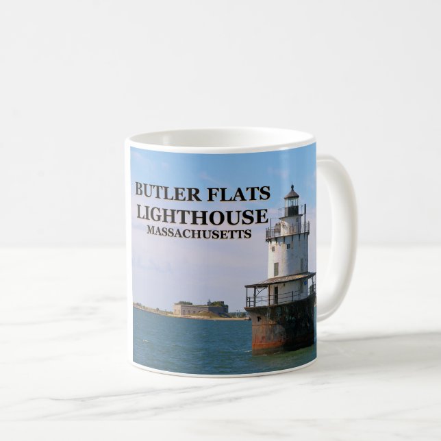 Phare de Butler Flats, Massachusetts Mug (Devant droit)