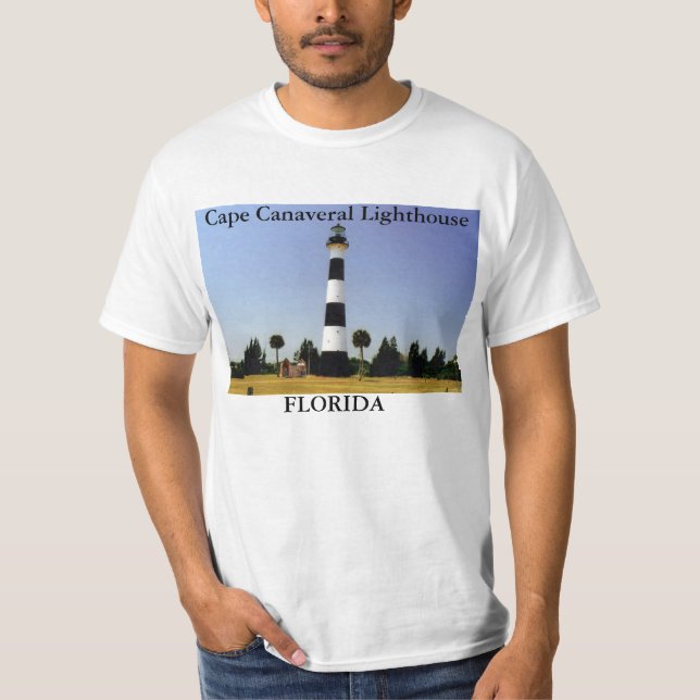 Phare de Cap Canaveral, T-shirt de la Floride (Devant)