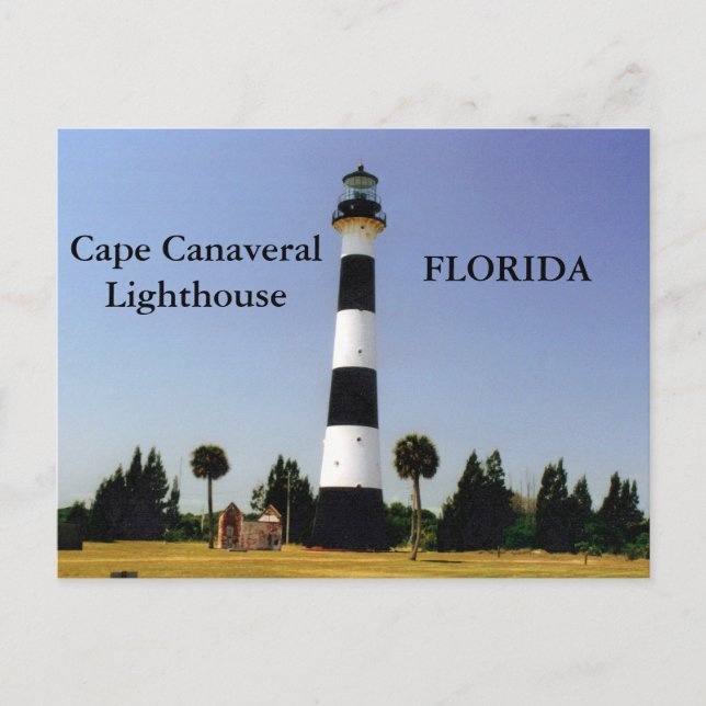 Phare de Cape Canaveral, Floride Carte postale (Devant)