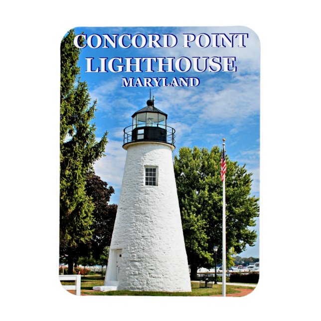 Phare de Concord Point, Magnet Flexi Maryland (Vertical)
