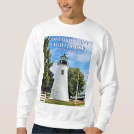 Phare de Concord Point, Maryland Sweatshirt