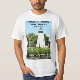 Phare de Concord Point, T-shirt Maryland