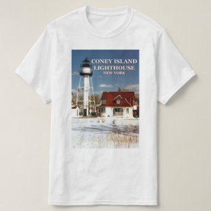 Phare de Coney Island, New York T-Shirt