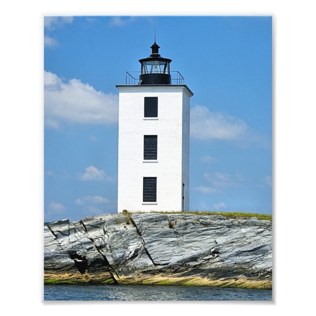 Phare de Dutch Island, Rhode Island Photo Print (Devant)