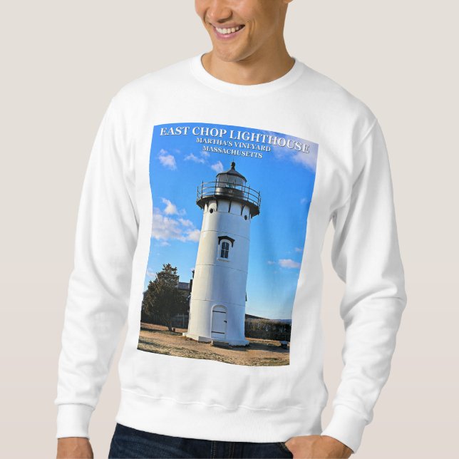 Phare de East Chop, Sweatshirt du Massachusetts (Devant)