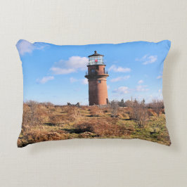 Phare de Gay Head Marthas Vineyard Accent Coussin