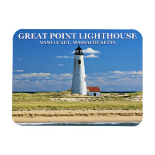 Phare de Great Point Nantucket MA Magnet