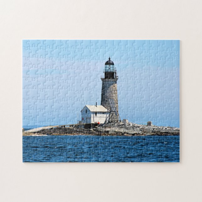 Phare de Halfway Rock, Maine Jigsaw Puzzle (Horizontal)