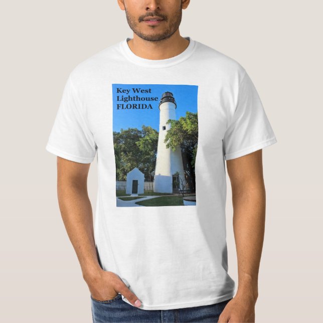 Phare de Key West, T-shirt de la Floride (Devant)