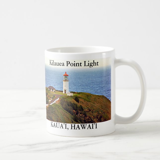 Phare de Kilauea Point, Kaua'i, Hawai'i Mug (Droite)