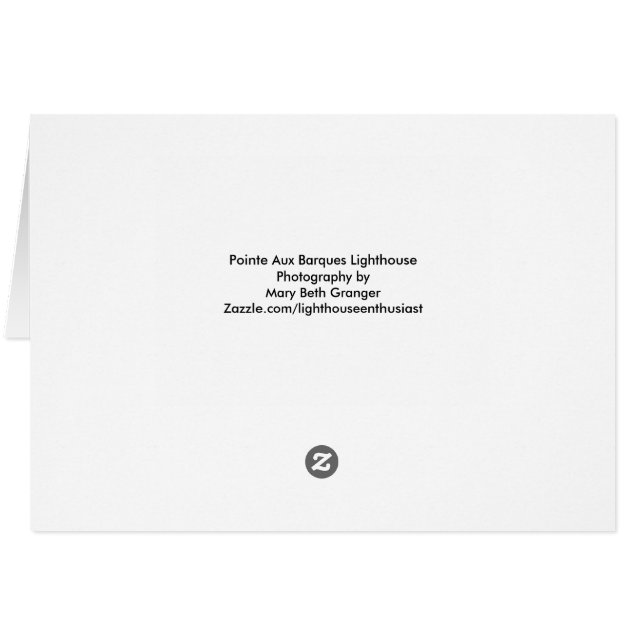 Phare de la Pointe Aux Barques (Dos Horizontal)