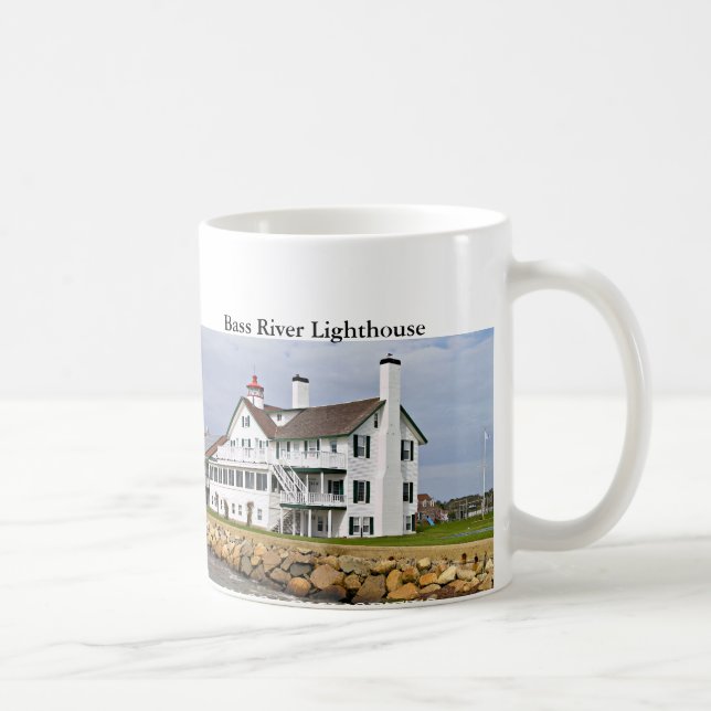 Phare de la rivière Bass, Massachusetts Mug (Droite)