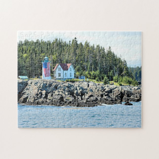 Phare de Little River, Puzzle du Maine (Horizontal)