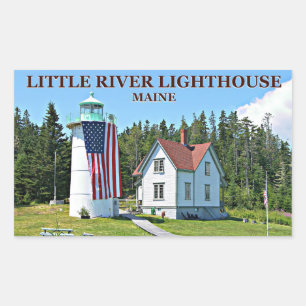Phare de Little River, Stickers Maine
