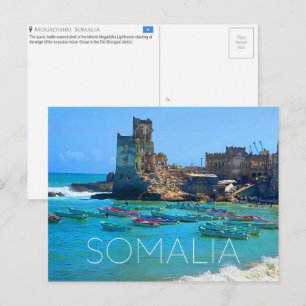 Phare de Mogadiscio, Somalie Carte postale de voya