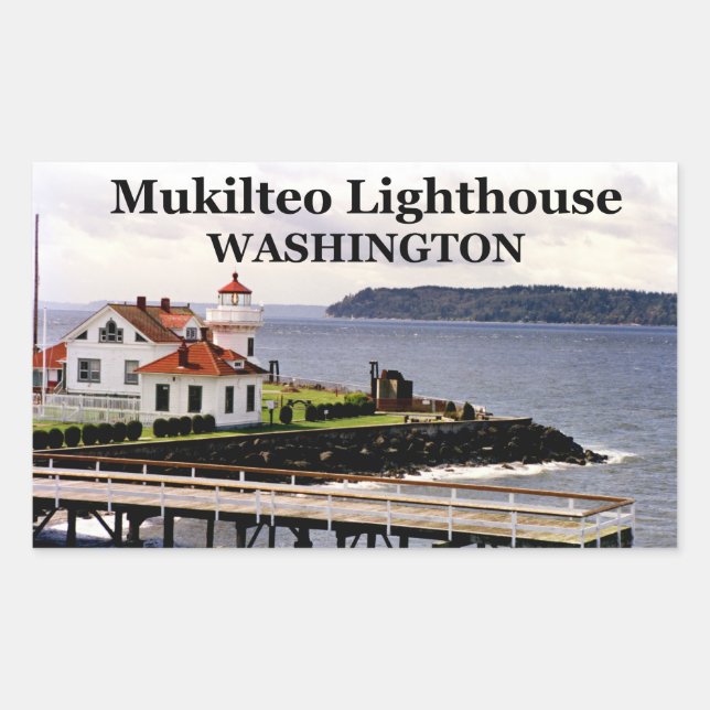 Phare de Mukilteo, Stickers #1 de Washington (Devant)
