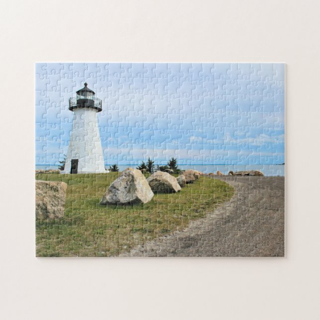Phare de Ned's Point, Puzzle du Massachusetts (Horizontal)